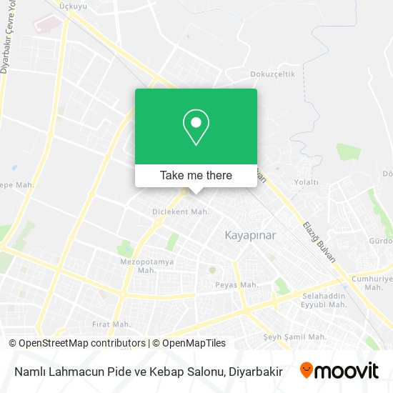 Namlı Lahmacun Pide ve Kebap Salonu map