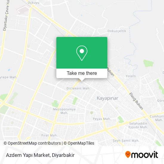 Azdem Yapı Market map