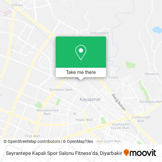 Seyrantepe Kapalı Spor Salonu Fitness'da map