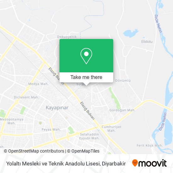 Yolaltı Mesleki ve Teknik Anadolu Lisesi map