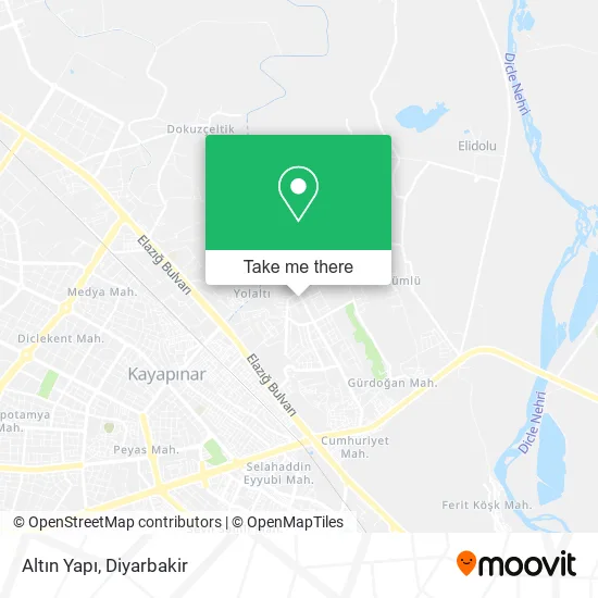Altın Yapı map