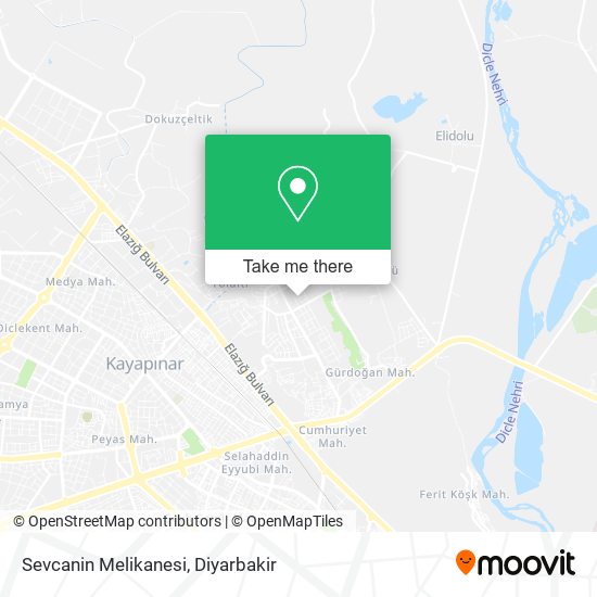 Sevcanin Melikanesi map