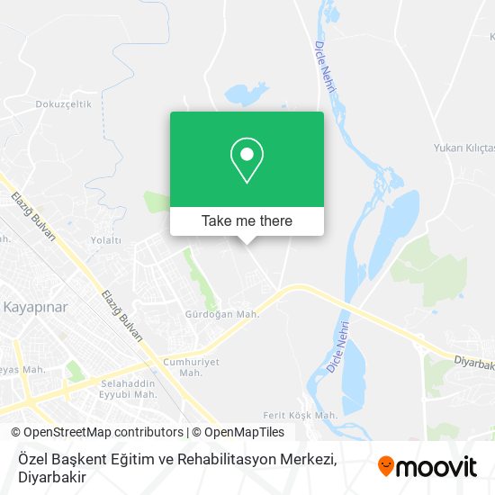 Özel Başkent Eğitim ve Rehabilitasyon Merkezi map