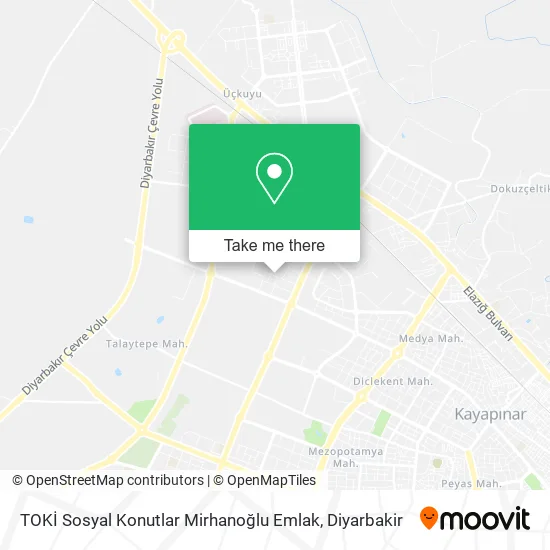 TOKİ Sosyal Konutlar Mirhanoğlu Emlak map