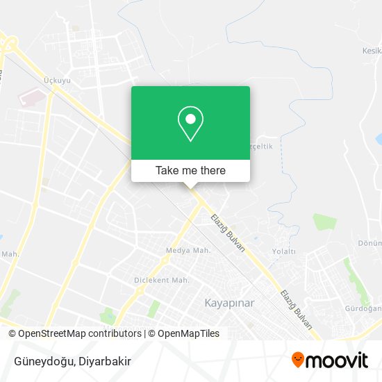 Güneydoğu map