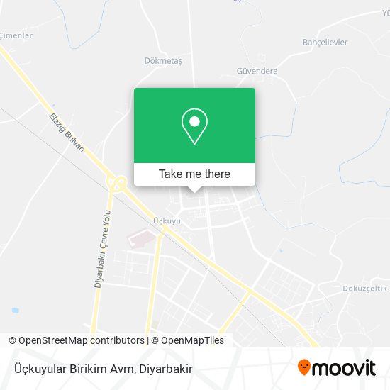 Üçkuyular Birikim Avm map