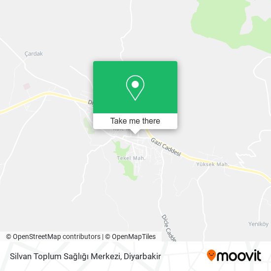 Silvan Toplum Sağlığı Merkezi map