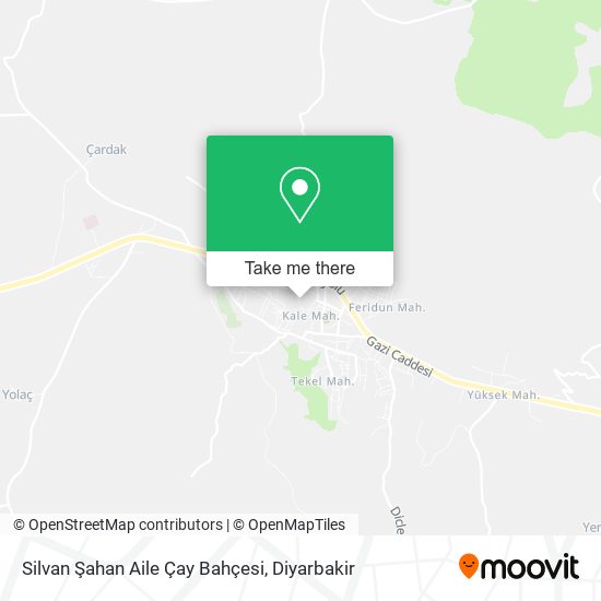 Silvan Şahan Aile Çay Bahçesi map