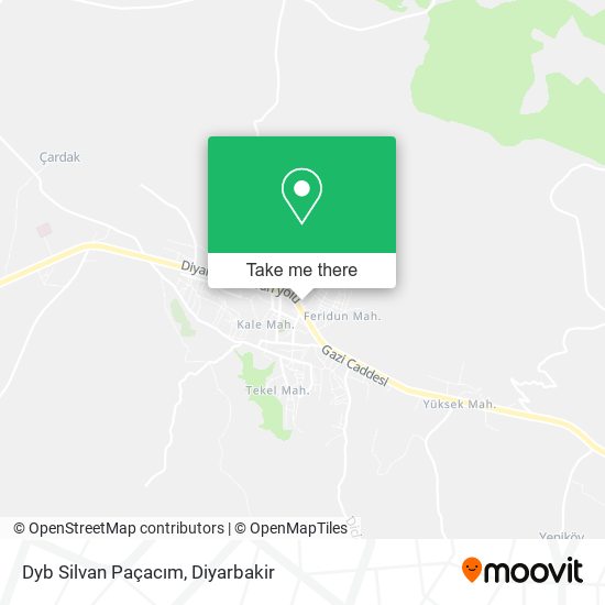 Dyb Silvan Paçacım map