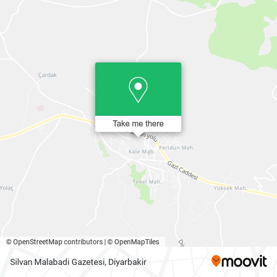 Silvan Malabadi Gazetesi map