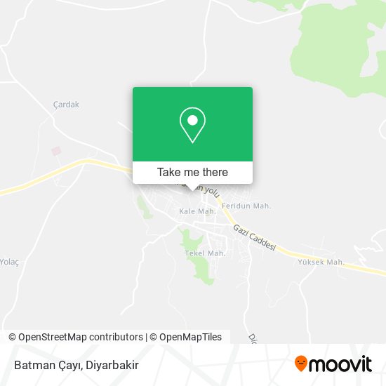 Batman Çayı map
