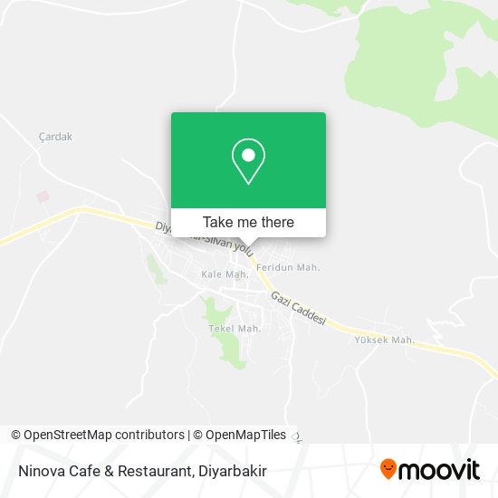 Ninova Cafe & Restaurant map