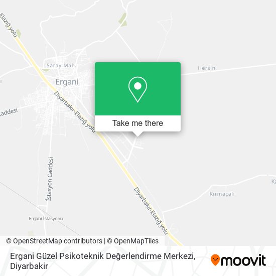 Ergani Güzel Psikoteknik Değerlendirme Merkezi map