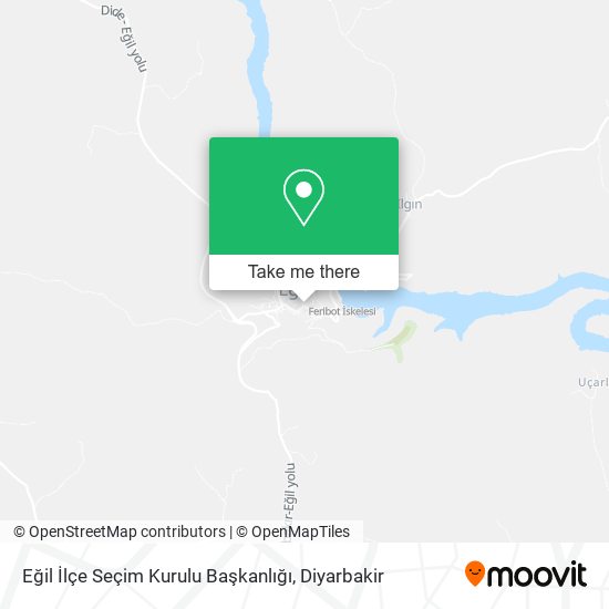 Eğil İlçe Seçim Kurulu Başkanlığı map