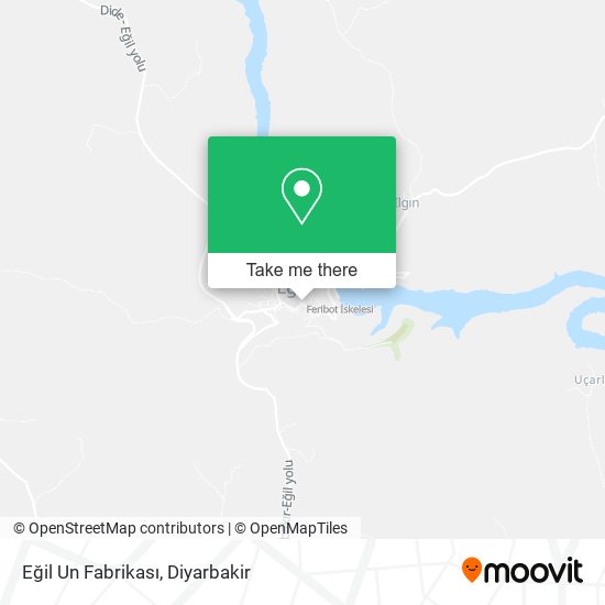 Eğil Un Fabrikası map