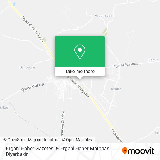Ergani Haber Gazetesi & Ergani Haber Matbaası map