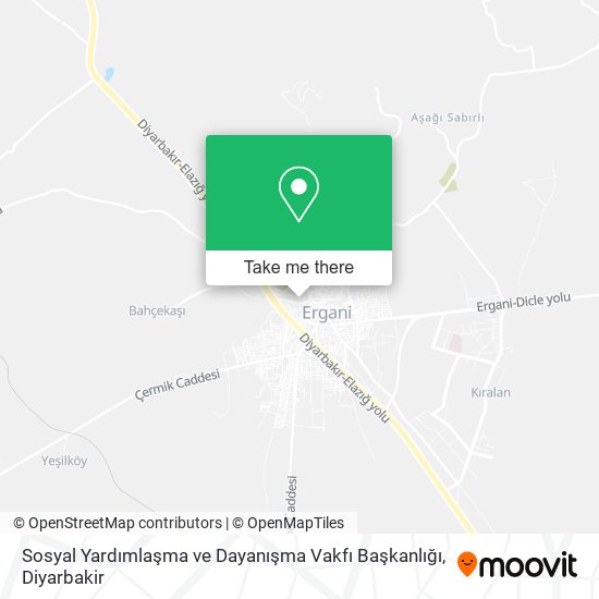 Sosyal Yardımlaşma ve Dayanışma Vakfı Başkanlığı map