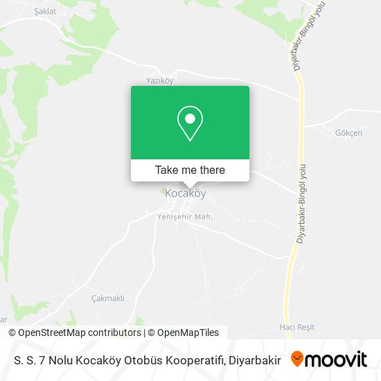 S. S. 7 Nolu Kocaköy Otobüs Kooperatifi map