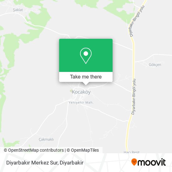Diyarbakır Merkez Sur map