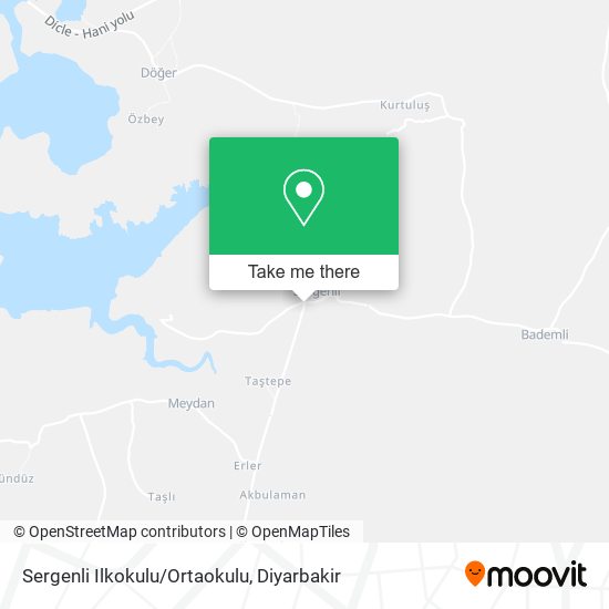 Sergenli Ilkokulu/Ortaokulu map