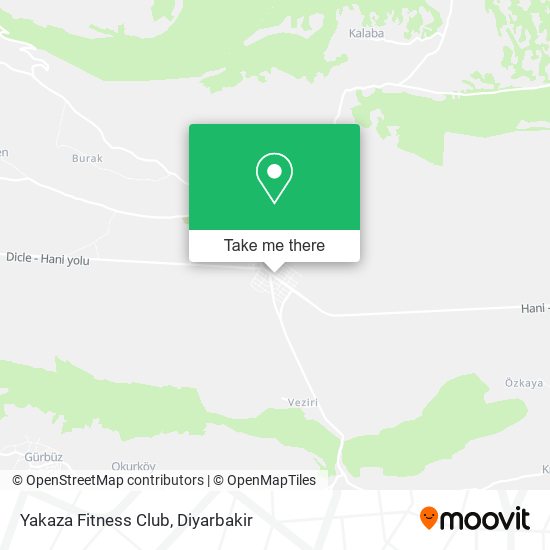 Yakaza Fitness Club map