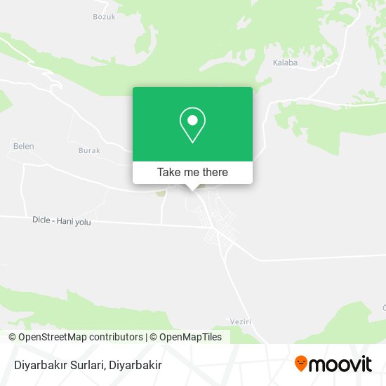 Diyarbakır Surlari map