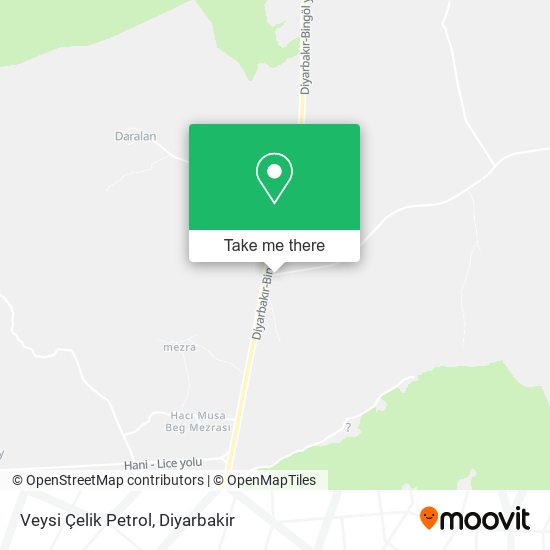 Veysi Çelik Petrol map