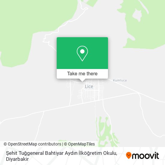 Şehit Tuğgeneral Bahtiyar Aydın İlköğretim Okulu map