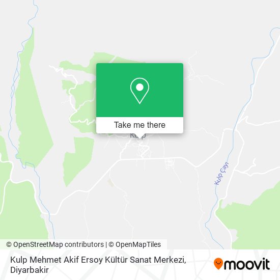Kulp Mehmet Akif Ersoy Kültür Sanat Merkezi map