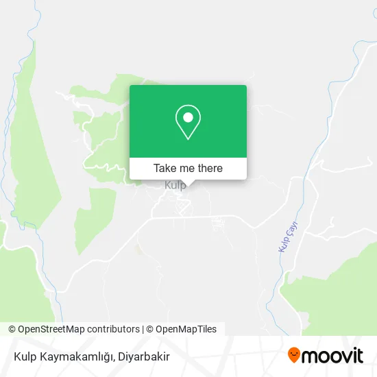 Kulp Kaymakamlığı map