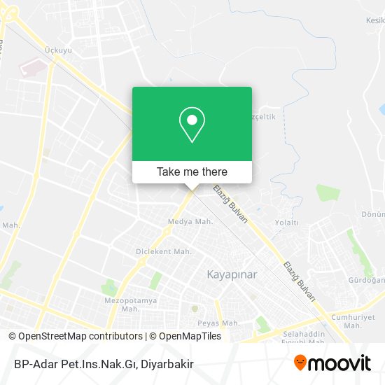 BP-Adar Pet.Ins.Nak.Gı map