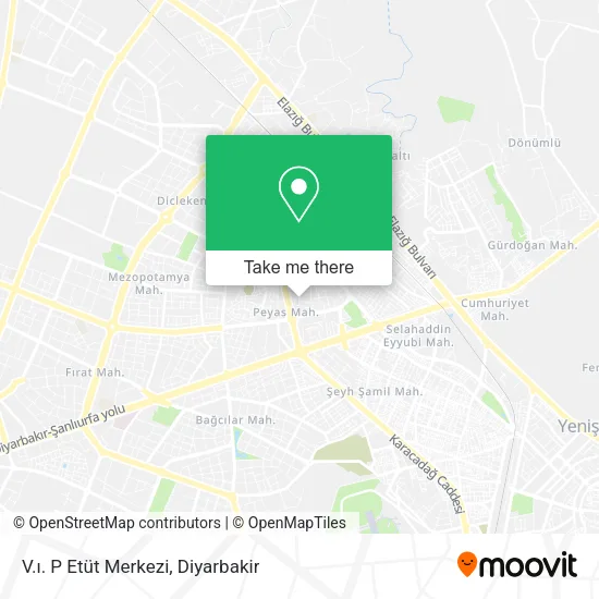 V.ı. P Etüt Merkezi map
