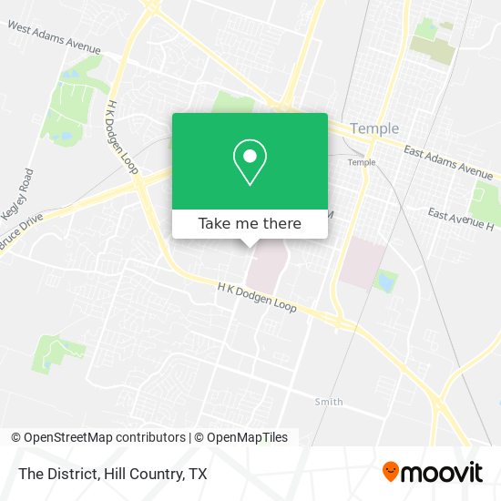 Mapa de The District