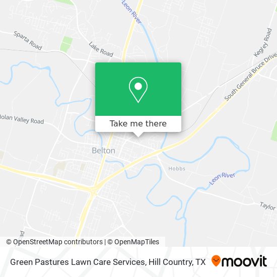 Green Pastures Lawn Care Services map