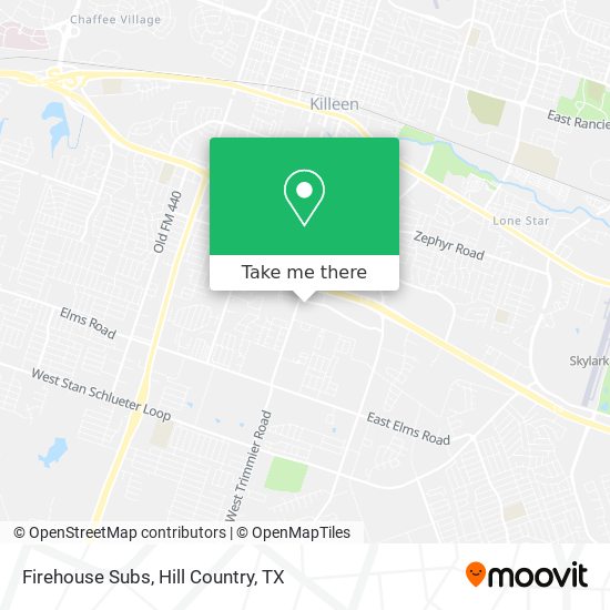 Firehouse Subs map