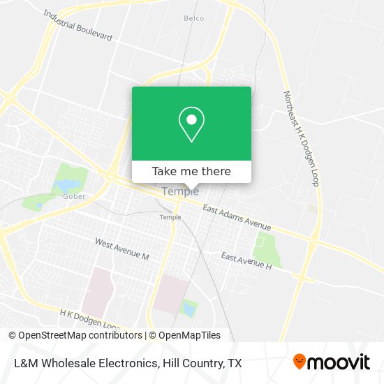 Mapa de L&M Wholesale Electronics