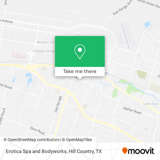 Erotica Spa and Bodyworks map