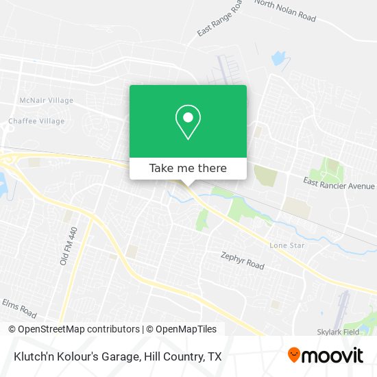 Klutch'n Kolour's Garage map