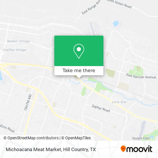 Michoacana Meat Market map