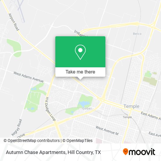 Autumn Chase Apartments map