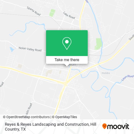 Reyes & Reyes Landscaping and Construction map
