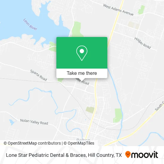 Mapa de Lone Star Pediatric Dental & Braces