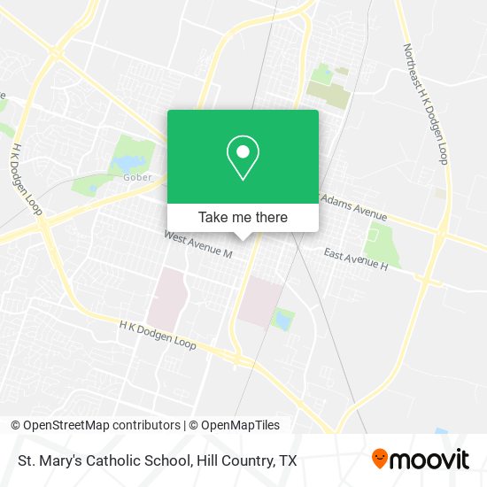 Mapa de St. Mary's Catholic School