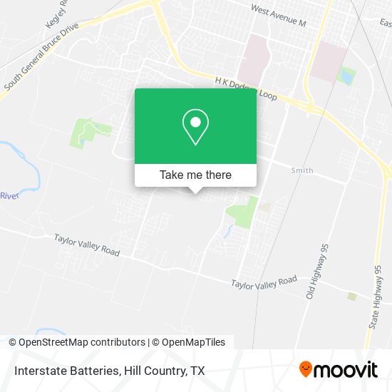 Interstate Batteries map