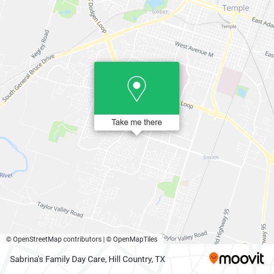 Mapa de Sabrina's Family Day Care