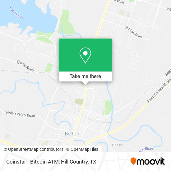 Mapa de Coinstar - Bitcoin ATM