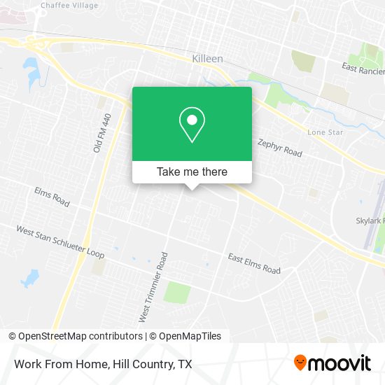Mapa de Work From Home