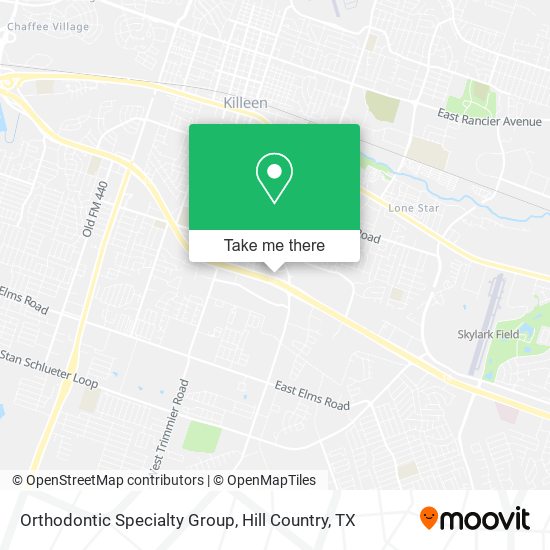 Orthodontic Specialty Group map
