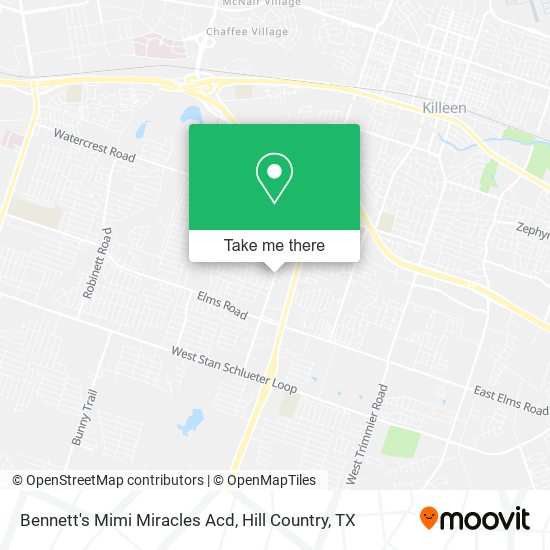 Mapa de Bennett's Mimi Miracles Acd