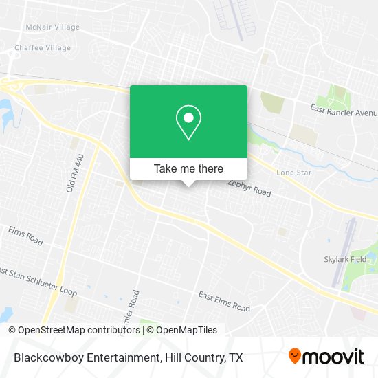 Blackcowboy Entertainment map